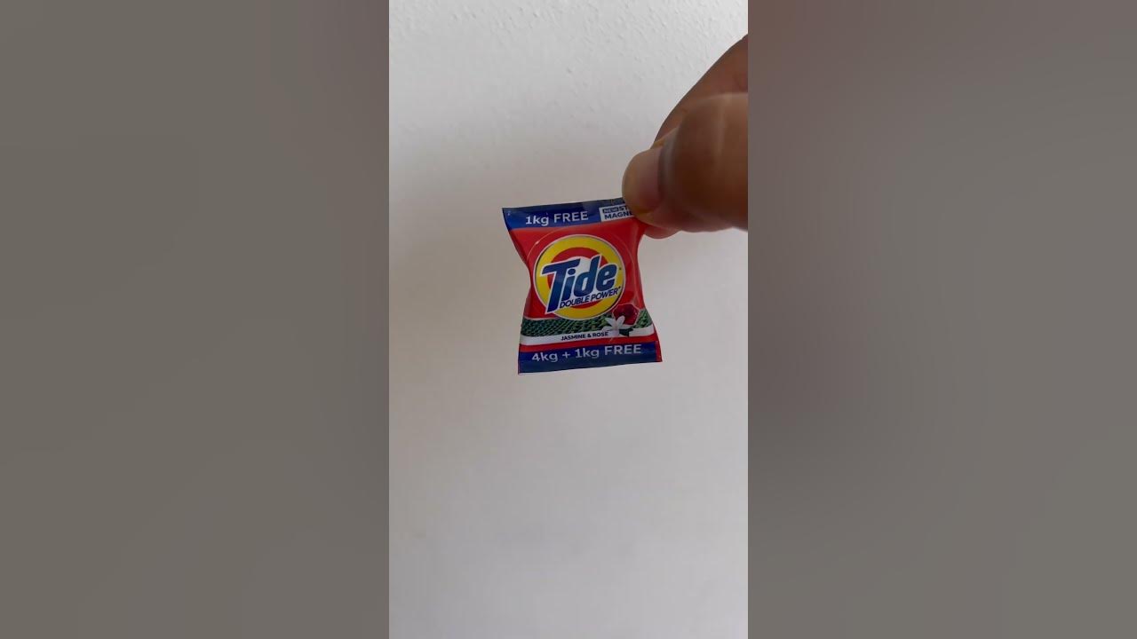 Miniature tide washing powder#miniature #mini #miniworld