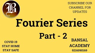 Fourier Series | Part -2 I  Online Live Lectures I Launching 24 Point Formula Books