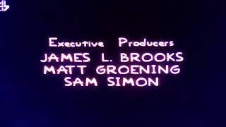 The Simpsons Credits 1997 With Lisa Saxophone, From 4Seven Uk, Record Date Saturday February 2022