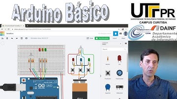 ABTC-2 - Arduino Básico com TinkerCad Circuits - Aula 2 - Semáforo LED RGB