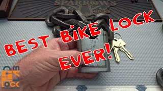 (910) World's Toughest Motorcycle Lock