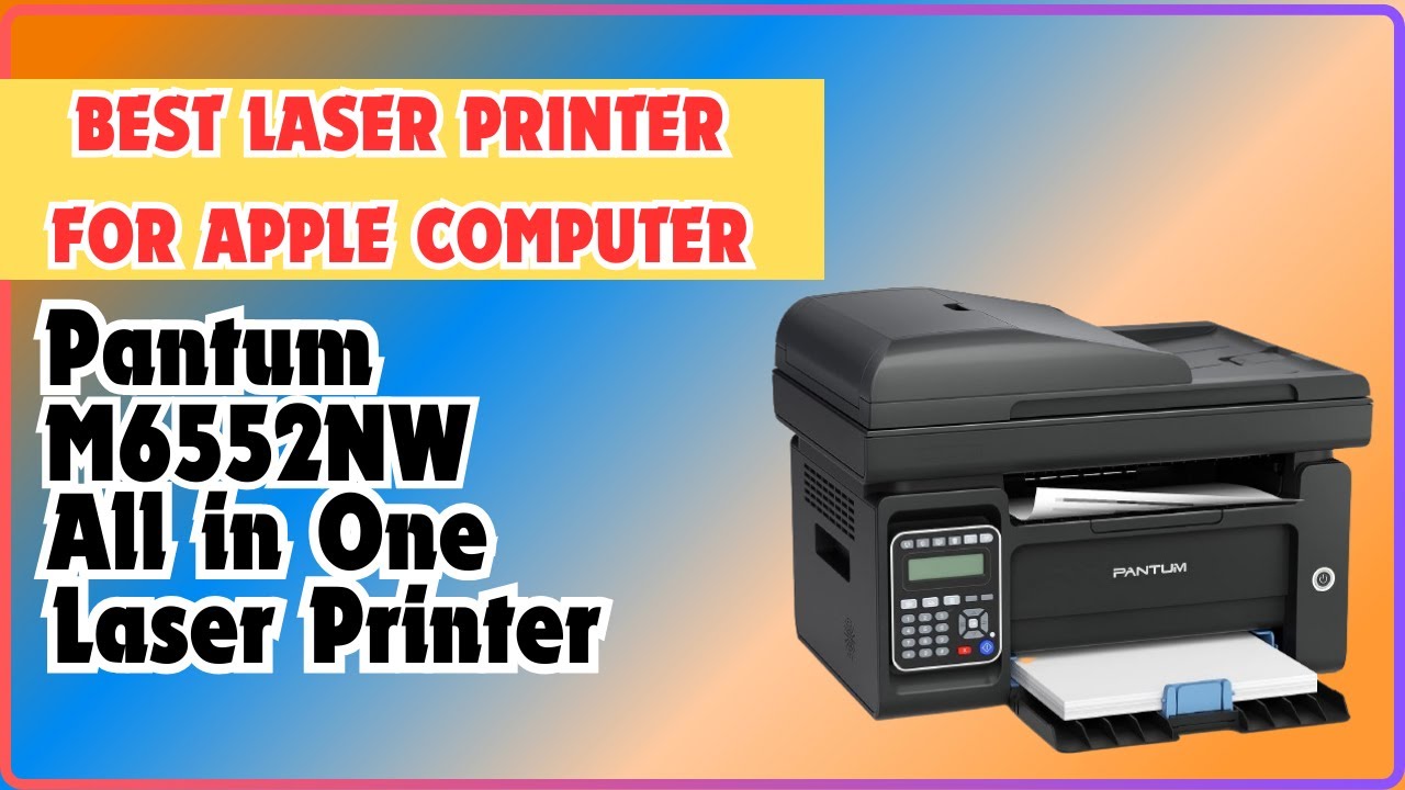 Pantum M6552NW All in One Laser Printer 2024 DeepDive Overview YouTube