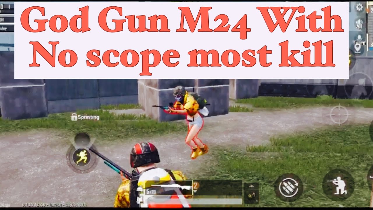 M24 ONLY | M24 TDM WITH NO SCOPE | MOST KILL WITH M24 IN TDM |PUBG ...