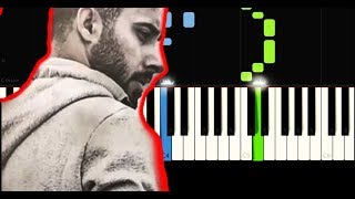 Sancak - Gözümden Düştüğün An - Piano Tutorial by VN Resimi