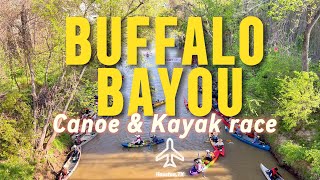 "Buffalo Bayou Regatta 2025: Epic Drone Views of Houston’s Biggest Paddling Event!"