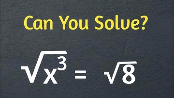 Math Olympiad | Hardest Math Problem in the World | Algebra Problem