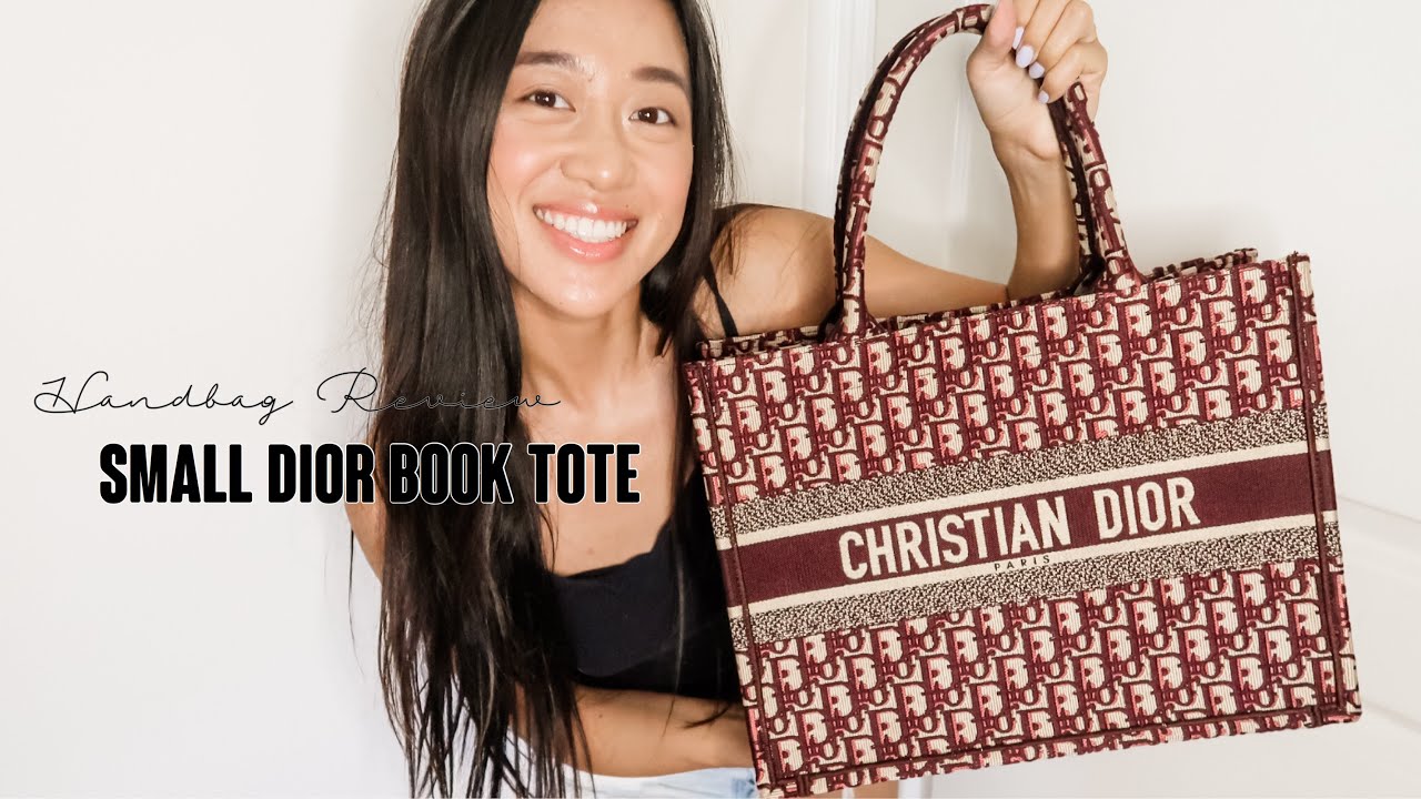 DIOR SMALL BOOK TOTE  REVIEW + Mini Announcement! 