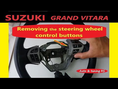 Suzuki Grand Vitara / Removing the Steering Wheel  Airbag and Control Buttons