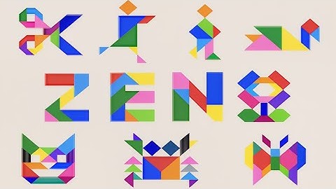 ZEN Block™-tangram puzzle game (by MagicAnt) IOS Gameplay Video (HD)