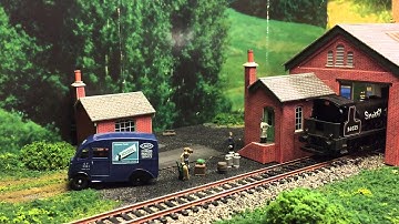 Simple OO Gauge Shuttle Layout Almost Complete