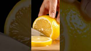 ASMR Juicy Lemon Cutting 🍋 | Real Fruit Sounds &amp; Perfect Knife Slice | #asmr #ai #satisfying