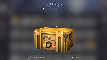 Opening a CS:GO case until a gold appears (DAY 1)