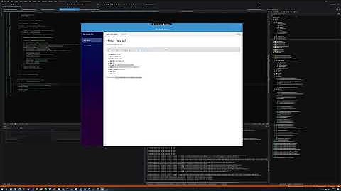 Mobile Blazor Bindings Authentication on Windows.
