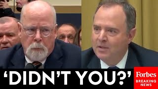 JUST IN: Adam Schiff Accuses John Durham Of 'Violating Department Policy'