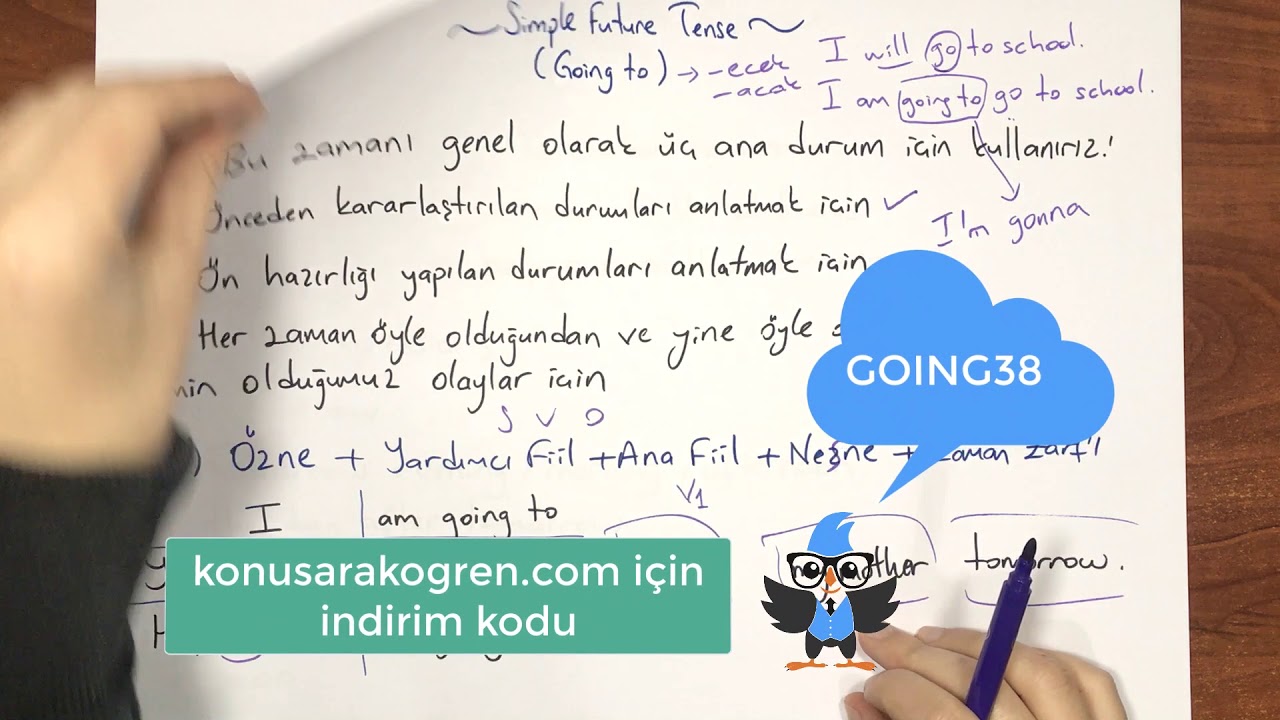 Going to ile Gelecek Zaman - Ders 38