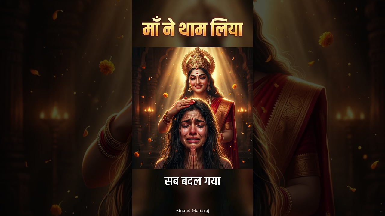 माँ ने थाम लिया 🙏 | जब कोई साथ नहीं था… — परिवार के मूल्य प्रवचन