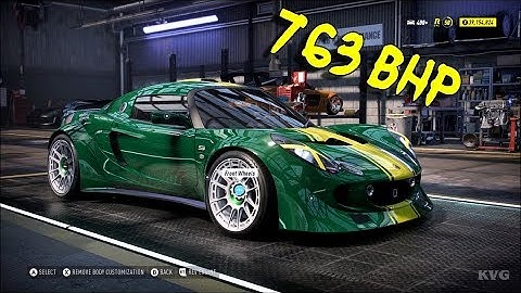 Need for Speed Heat - 763 BHP Lotus Exige S 2006 - Tuning & Customization Car HD