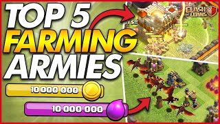 TOP 5 BEST TH11 FARMING ATTACK STRATEGIES FOR 2022 | Clash of Clans