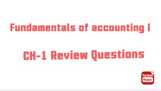 Part 4- Chapter 1- Review questions