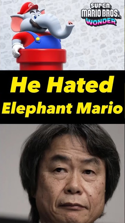 Mario’s Creator HATED Elephant Mario’s Design In Super Mario Bros. Wonder
