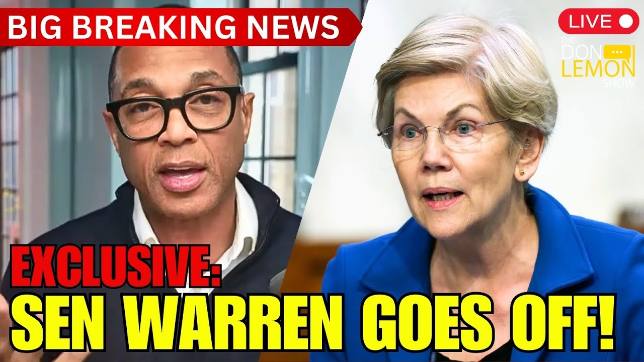 Lemon LIVE at 5 | Senator Elizabeth Warren Stands With Don Lemon to Support The First Amendment!