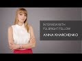 Anna Kharchenko, Fulbrighter from Ukraine, Psychotherapist
