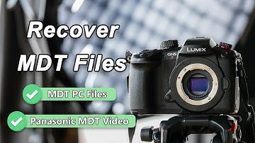 Hoe Panasonic MDT-videobestanden/MDT-pc-bestanden te herstellen
