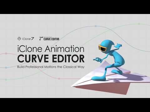 iClone Animation Curve Editor - Demo Video