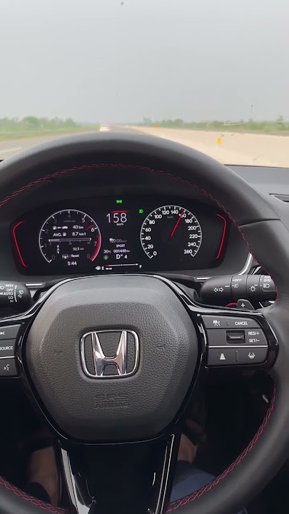 2022 Civic RS | Acceleration | Top Speed Run