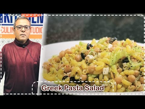 Greek Pasta Salad with Feta Cheese : Authentic Mediterranean Taste |Jiya's Patisserie&Cooking Studio