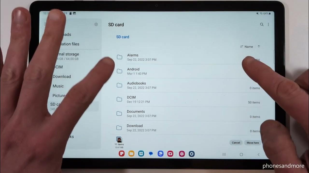 How To Transfer Data From Internal Storage To Sd Card Samsung