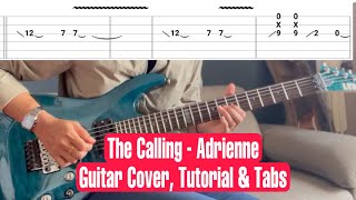 The Calling - Adrienne (Guitar Cover, Tutorial & Tabs)
