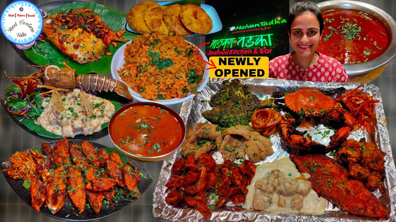 Seafood Hub in Mumbai | Newly Opened Malvan Tadka Restaurant in Marol Andheri | Seafood Platter