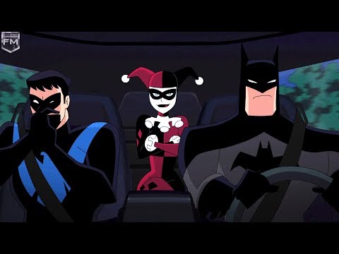 Harley Quinn farts in the Batmobile | Batman and Harley Quinn