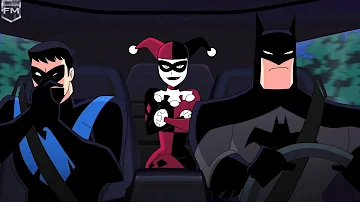 Harley Quinn farts in the Batmobile | Batman and Harley Quinn