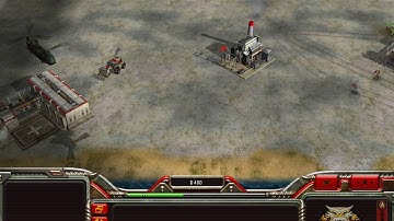 2v2 CXN - easy game [Command And Conquer Generals Zero Hour multiplayer]