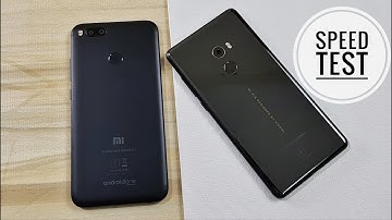 Mi A1 vs Mi Mix 2 SPEED TEST | WHICH IS FASTER !!