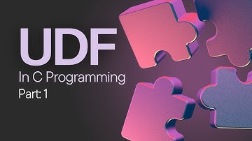 C Programming: User Defined Function - Part 1 || UDF in C