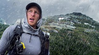 Challenging Shoulder Season Hike Up Mt Marcy | ADK