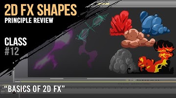 2D FX shapes principles review ["Basics of 2D FX" course]