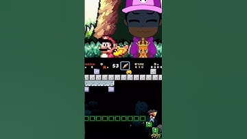 I WENT THROUGH THE BLOCKS????? #supermarioworld #romhacks #shorts