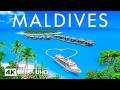 [4K] Maldives 🇲🇻 Discover the Crystal Clear Waters and Idyllic Beach Resorts