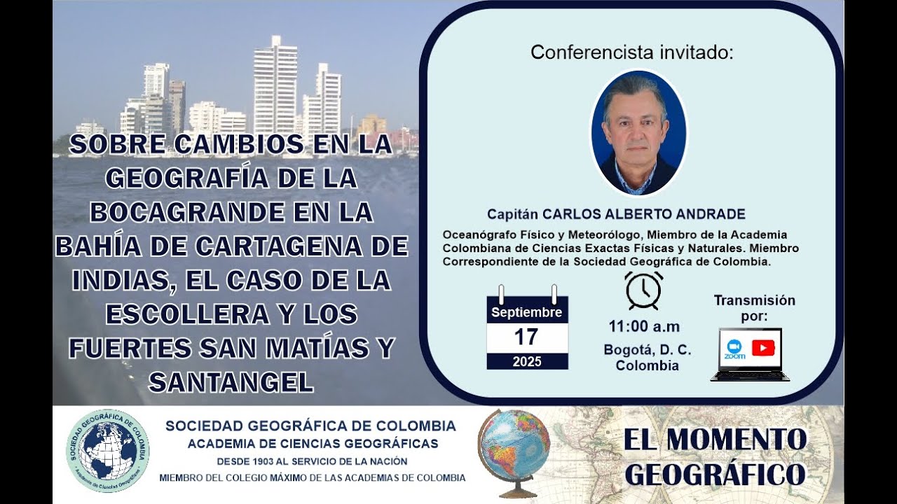 SOBRE CAMBIOS EN LA GEOGRAFÍA DE LA BOCAGRANDE EN LA BAHÍA DE CARTAGENA