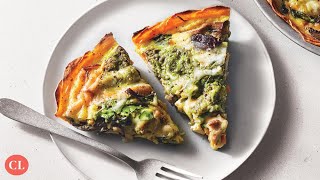 Mushroom Quiche With Sweet Potato Crust | Our Favorite Recipes | Cooking Light