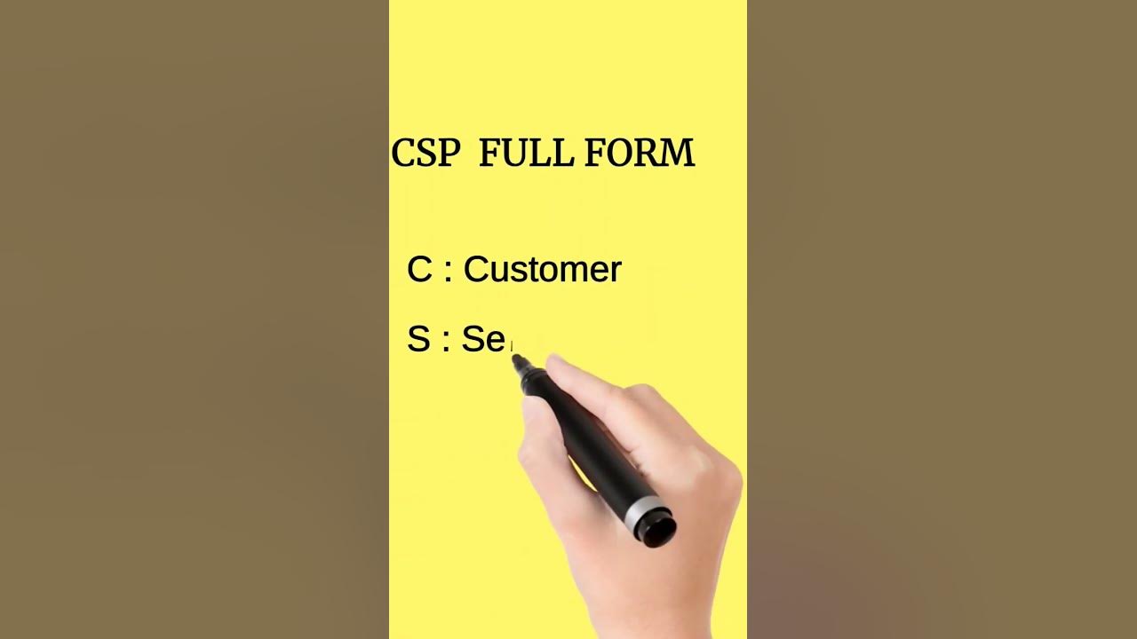 c-s-p-full-form-full-form-of-c-s-p-fullform-youtube