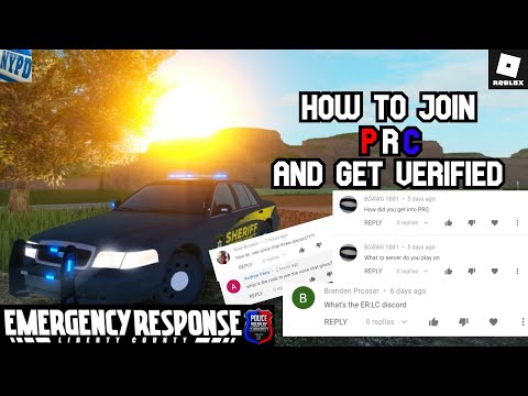 How To Join Prc And Get Verified Roblox Emergency Response Liberty County Youtube - emergency response team base roblox