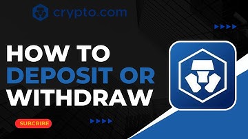 How to Deposit or Withdraw on Crypto.com App !