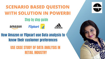Scenario based question with solution-5||Use case study of data analysis in retail industry|Power BI