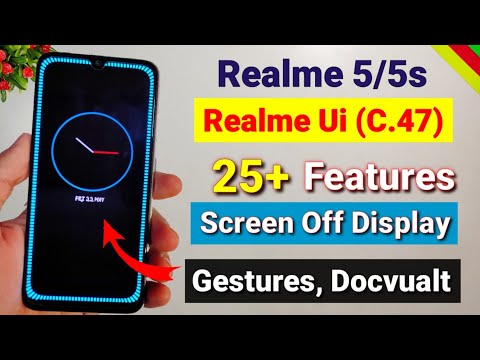 Realme 5/5s U0026 5i Realme Ui Update | Top 20 New Features, Screen Off Display | Realme 5s New Update