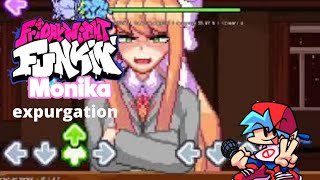 Expurgationmonika Que Podria Salir Mal Fnf friday Night Funkin Expurgation But Monica Sings It
